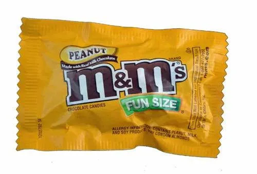 M&M Peanut Fun Size