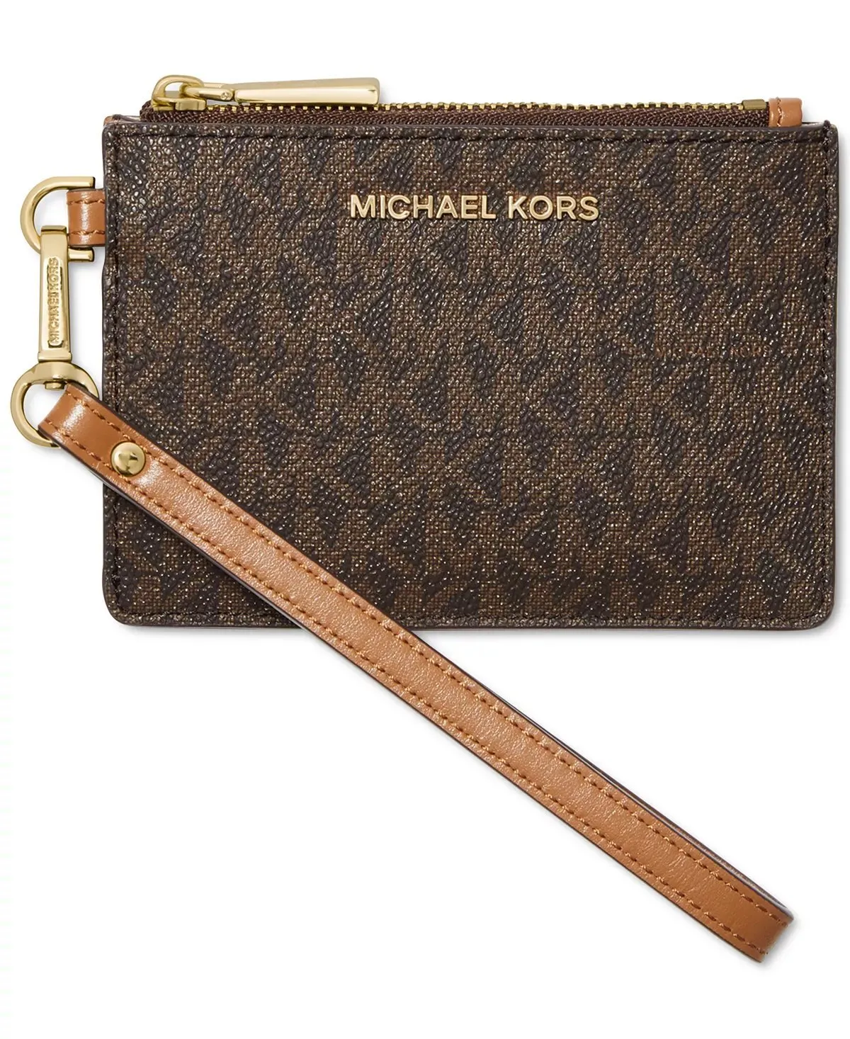 Michael Michael Kors Small Logo Coin Wallet, brown