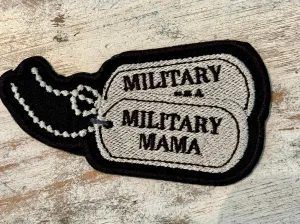 Military Mama Iron On Patch