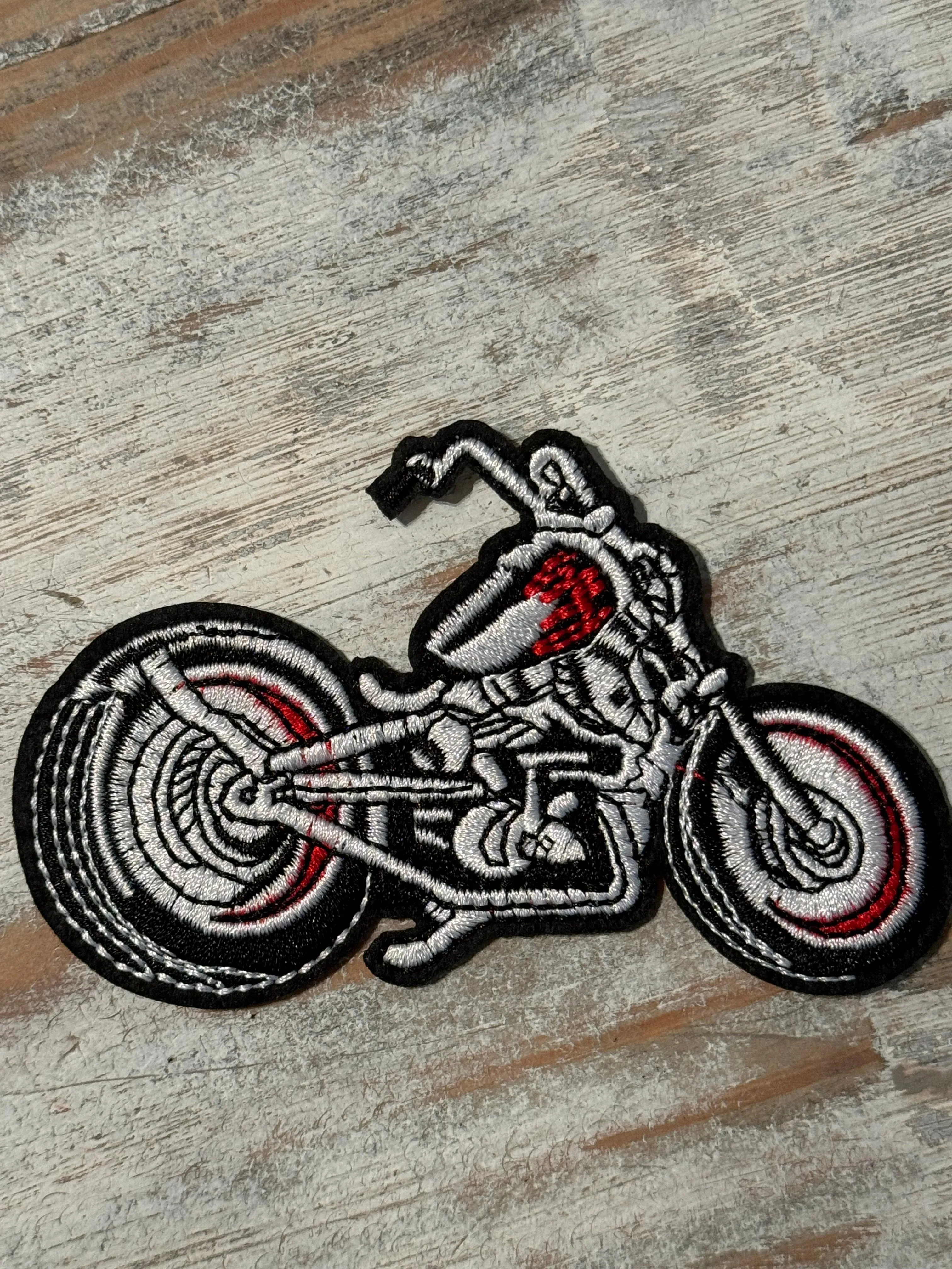 Motorcycle Iron On Patches