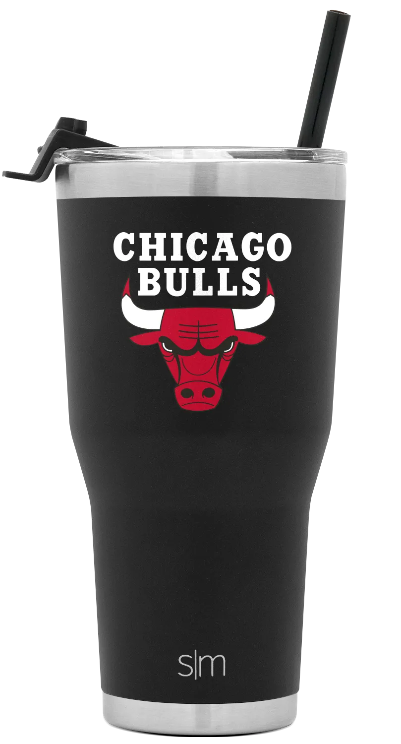 NBA Cruiser Tumbler with Flip Lid and Straw