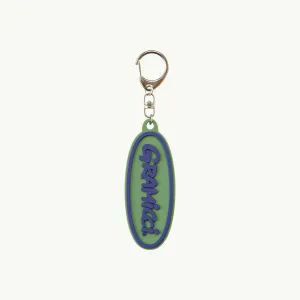 Oval Key Ring - Green