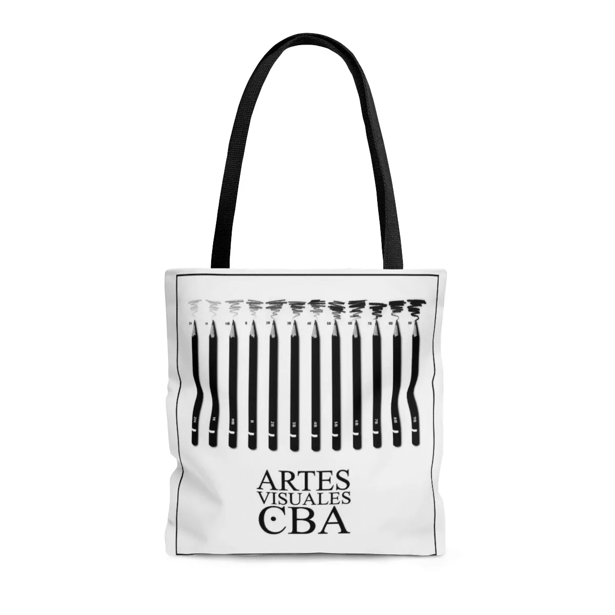 Pencil AOP Tote Bag by Insignia