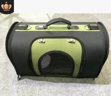 Pet dog backpack dog out portable folding bag breathable gas travel bag cat bag dog supplies / Mochila para perros y gatos, bolsa plegable portátil para perros, bolsa de viaje transpirable a gas, bolsa para gatos y perros