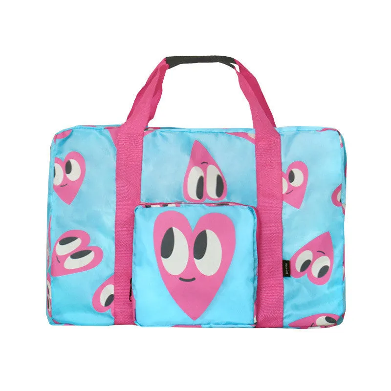 "Pineapples Or Cute Hearts" Beach Tote Bag