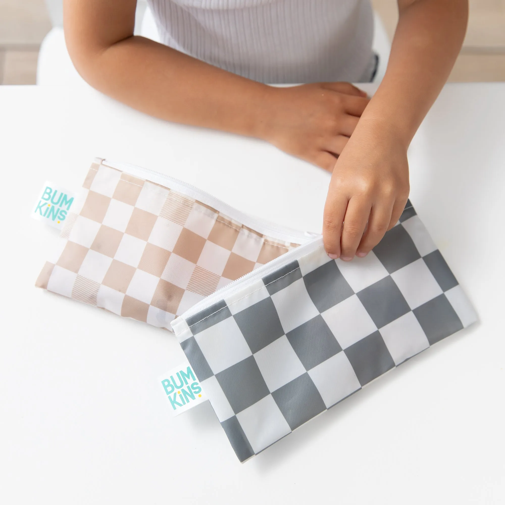 Reusable Snack Bag, Small 2 Pack: Double Check