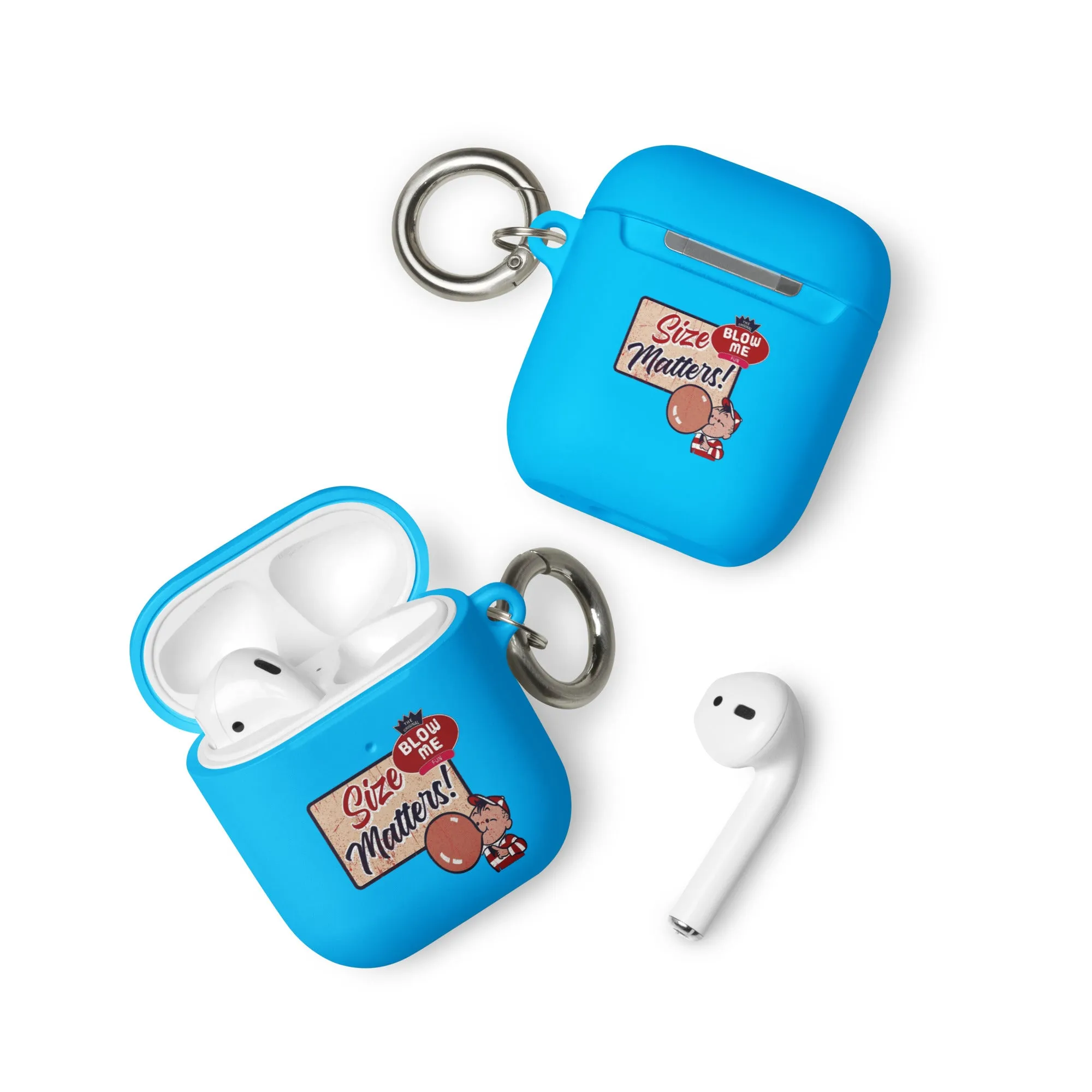 Rubber Case for Apple AirPods - Size Matters