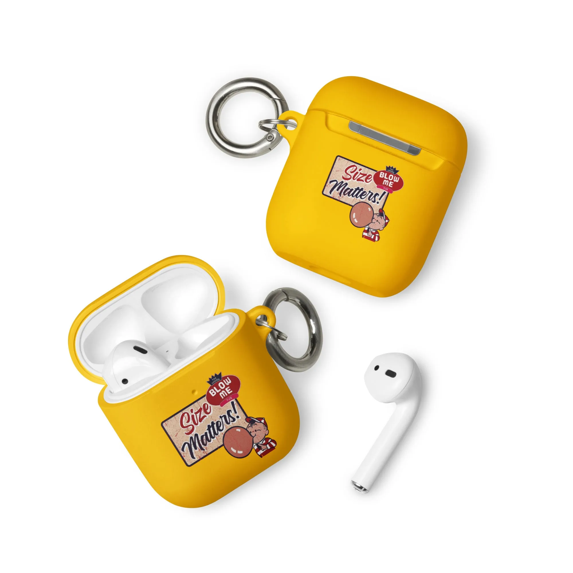 Rubber Case for Apple AirPods - Size Matters