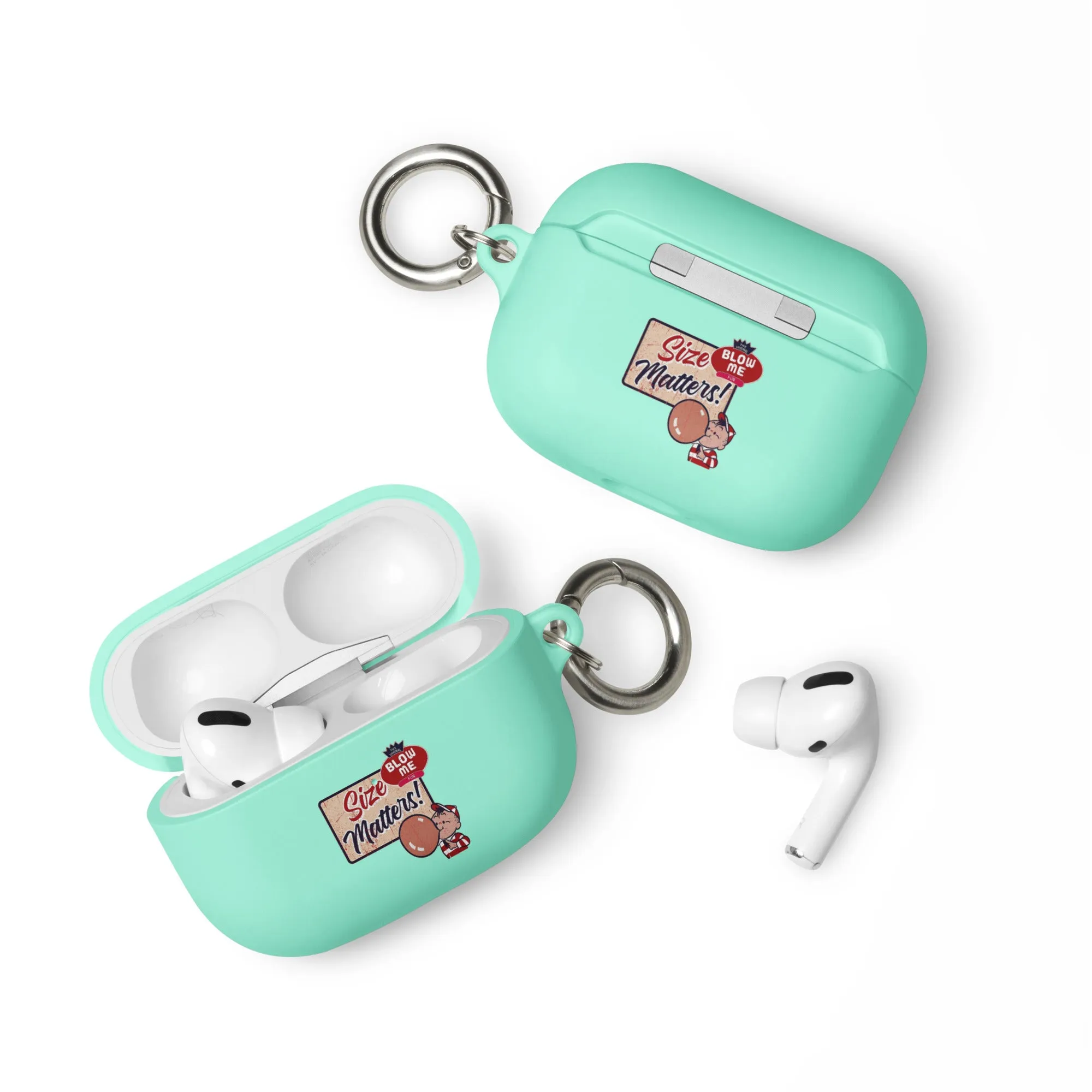 Rubber Case for Apple AirPods - Size Matters