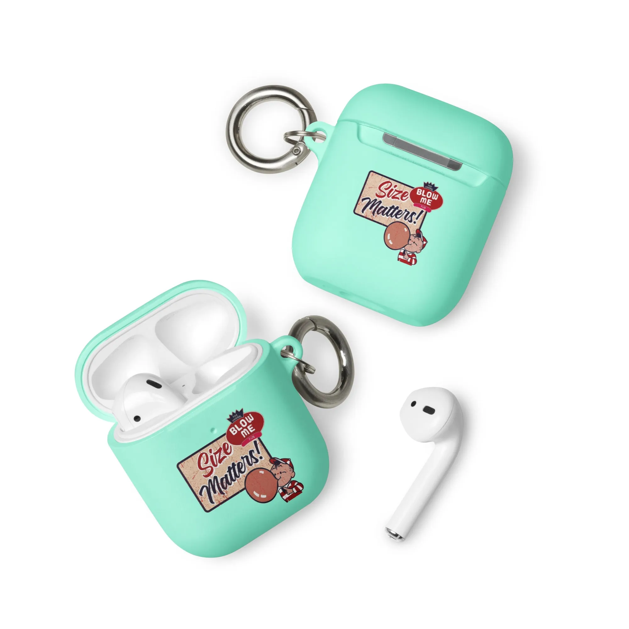 Rubber Case for Apple AirPods - Size Matters