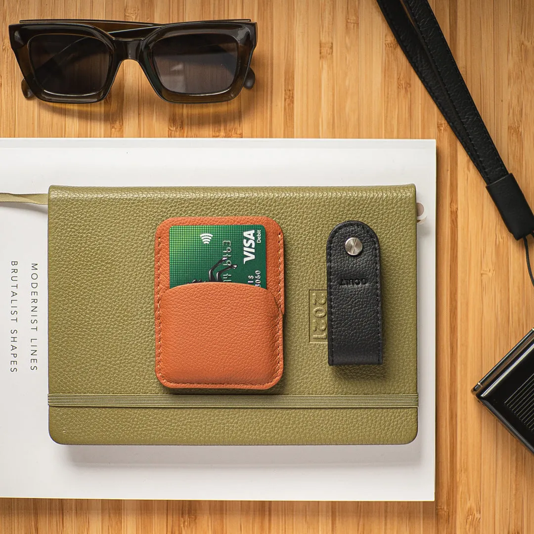 Slim Card Holder (Brown)