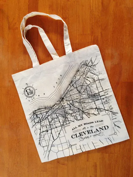 Snakes and Acey's Cleveland Tote Bags