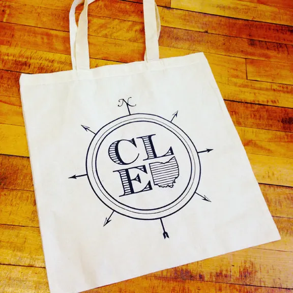 Snakes and Acey's Cleveland Tote Bags