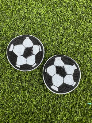 Soccer Ball Iron On Patch