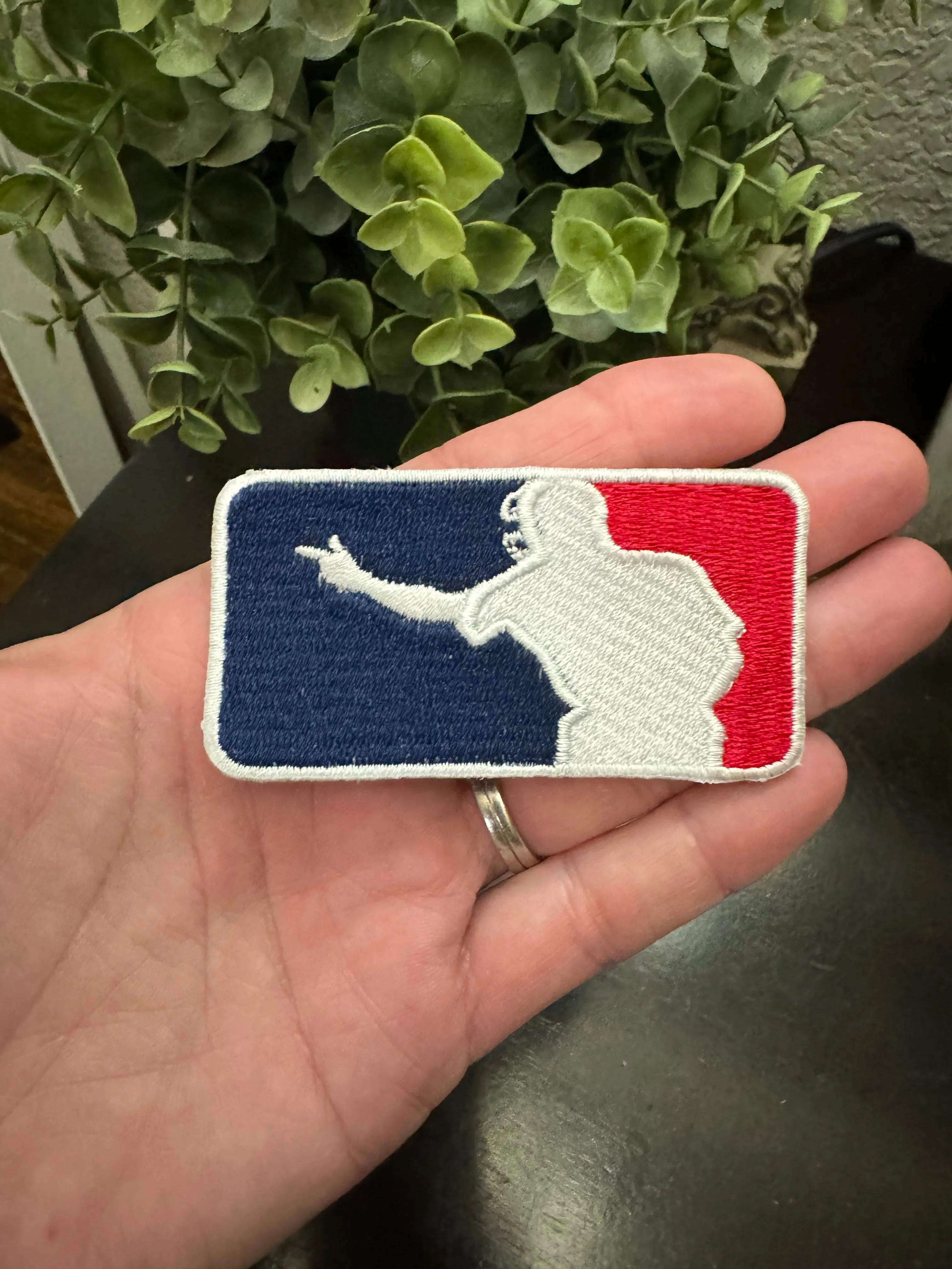 Strike Umpire Iron On Patch