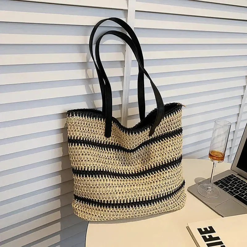 Stylish Striped Handbag