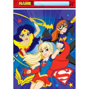 Super Hero Girls Loot Bags - 8 Pkt