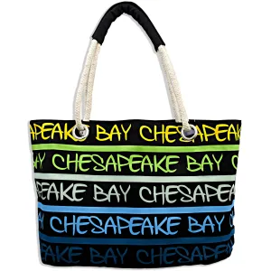 TBCB1 Robin Ruth Beach Bag - Chesapeake Bay Rain