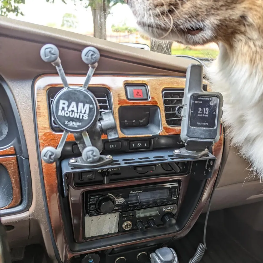 TEQ Off-Road Center Console Dash Accessory Mount for 4Runner (1996-2002)