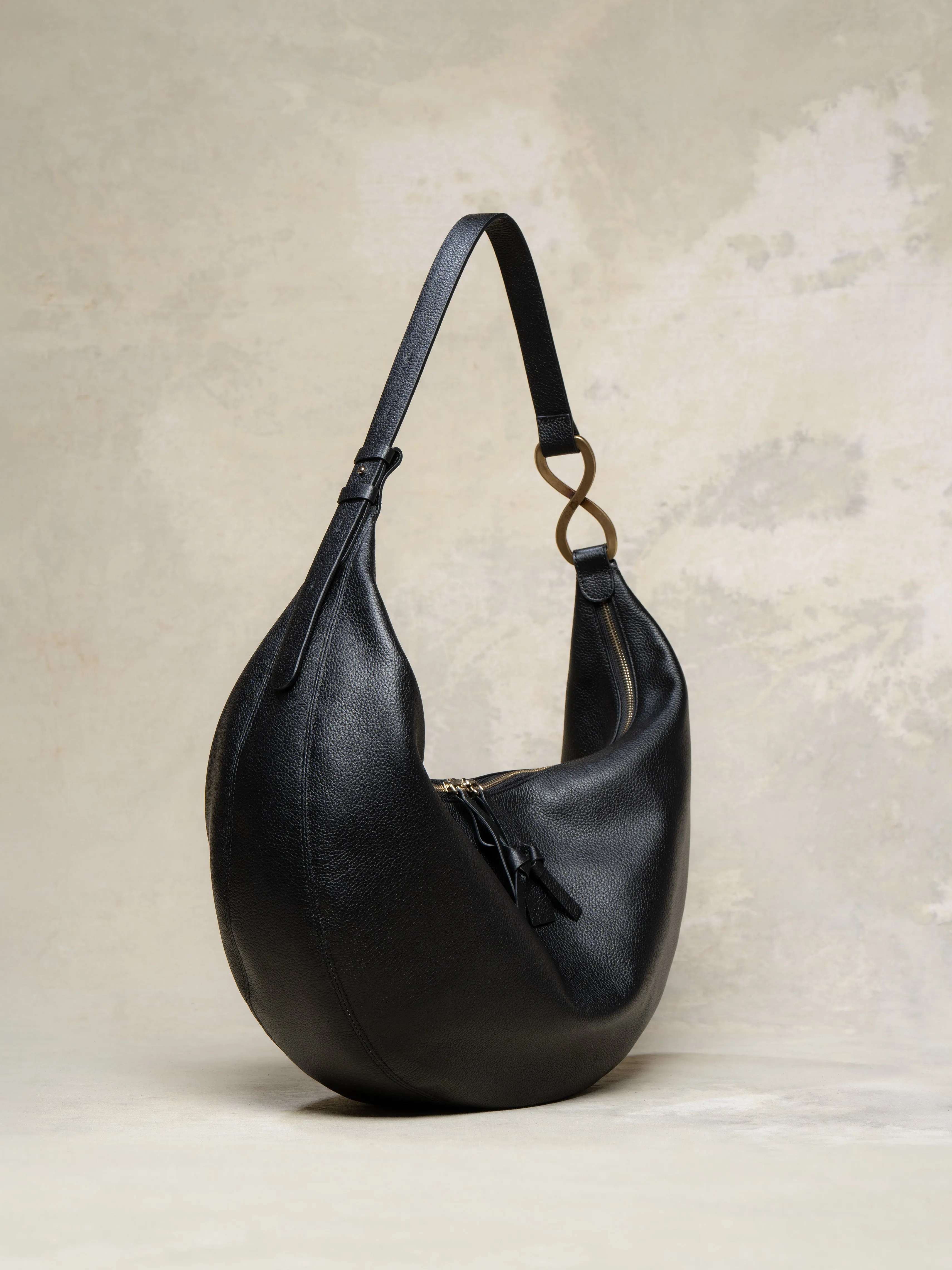 The Eleonora Oversized Crescent Bag