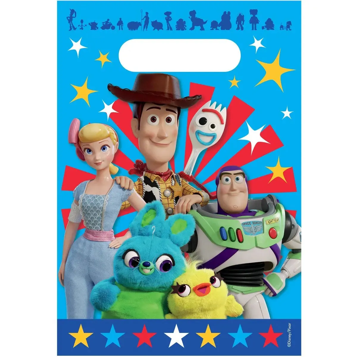 Toy Story 4 Loot Bags - 8 Pkt