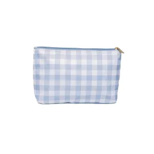 Travel Pouch Gathered Goods Blue