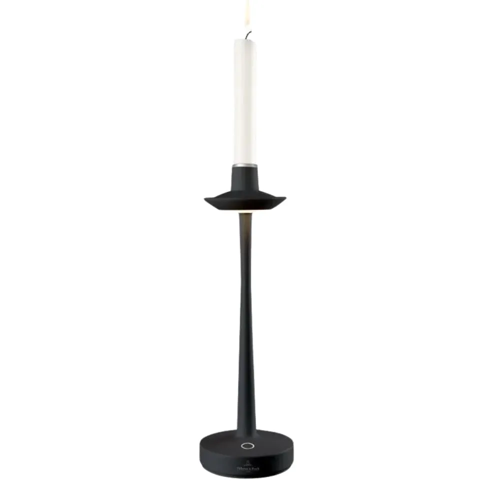 Villeroy & Boch Aarhus Table Lamp with Candle Holder (H 30 cm)