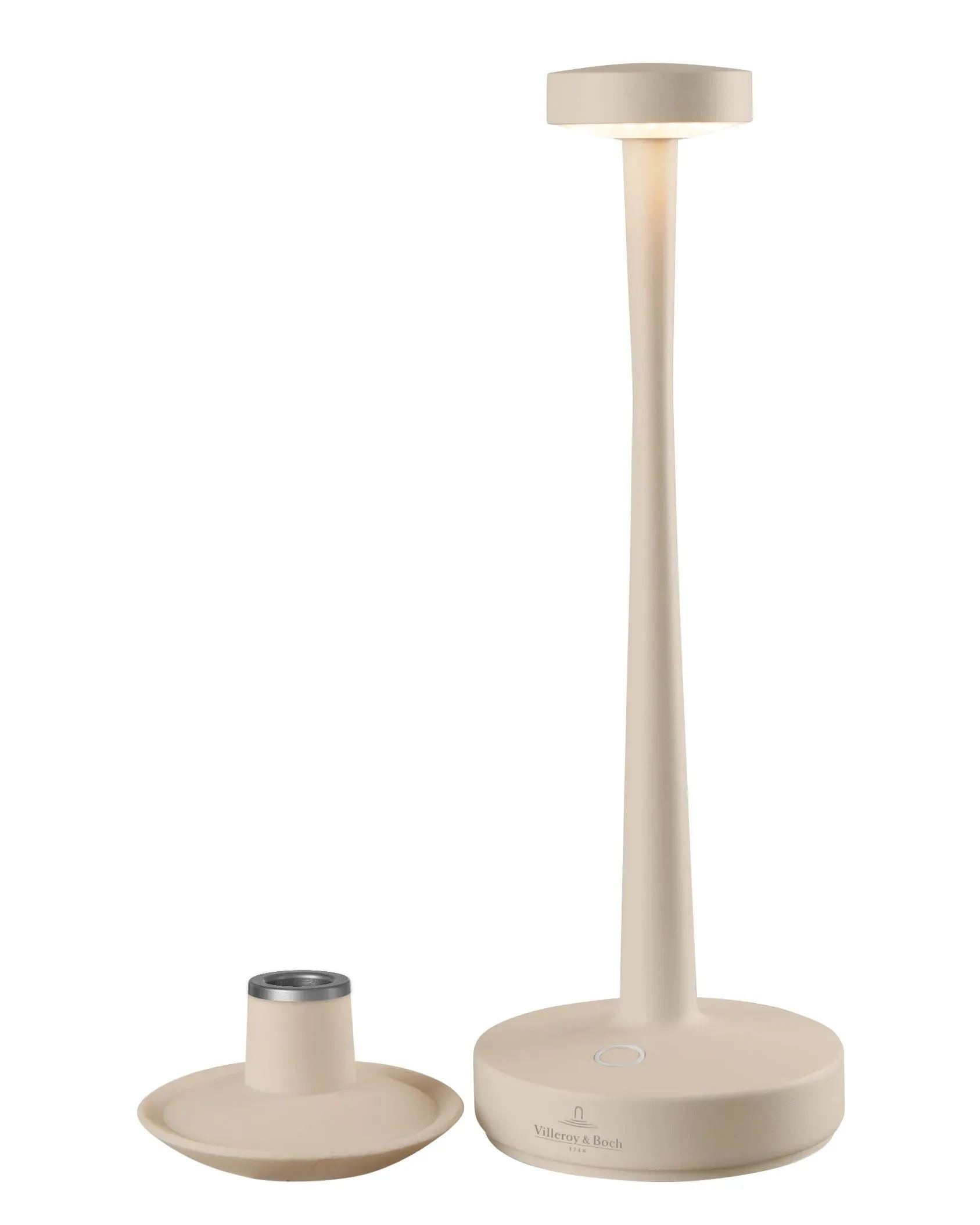 Villeroy & Boch Aarhus Table Lamp with Candle Holder (H 30 cm)