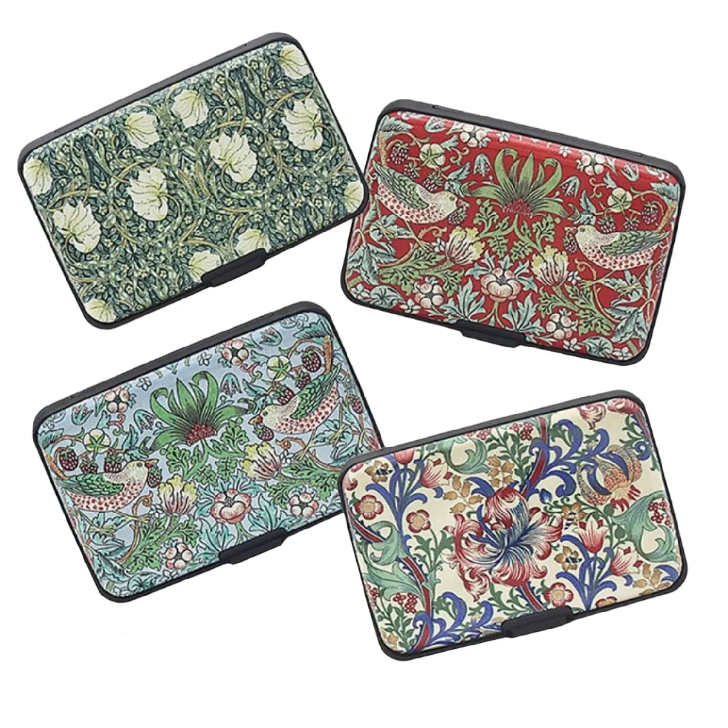 William Morris Dark Credit Card Holder (Choice of 4)